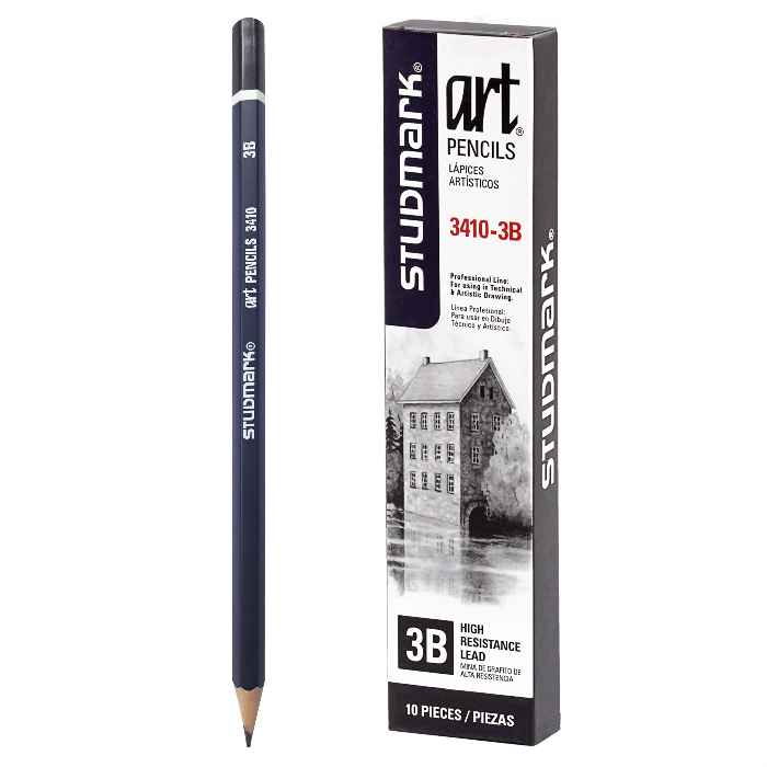 LAPIZ GRADUADO 3B, 10 PZS