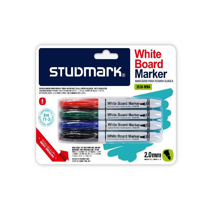 MARCADOR DE PIZARRAS (4PZAS)