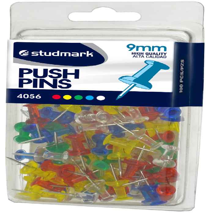 CHINCHE COLOR TR (PUSH PINS) 100PZS 
