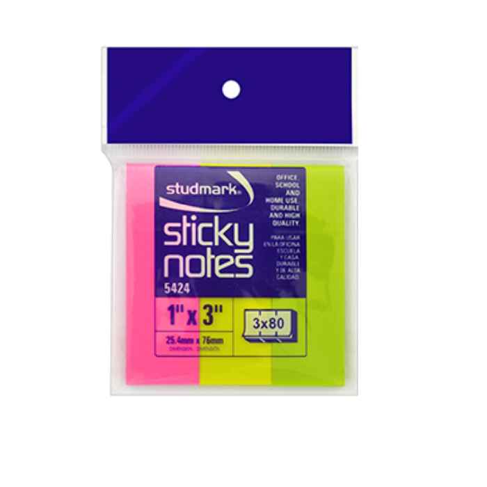 NOTAS ADH. NEON MULTI 1X3(3X80HJS)